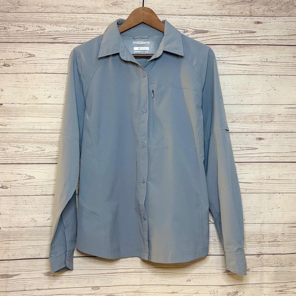 Columbia Omni-Shade Shirt Size XL Sun Protection Vented Hiking Fishing Outdoors